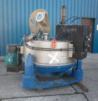  Stainless Steel 316 Auto Discharge-Bottom Centrifuge-Basket