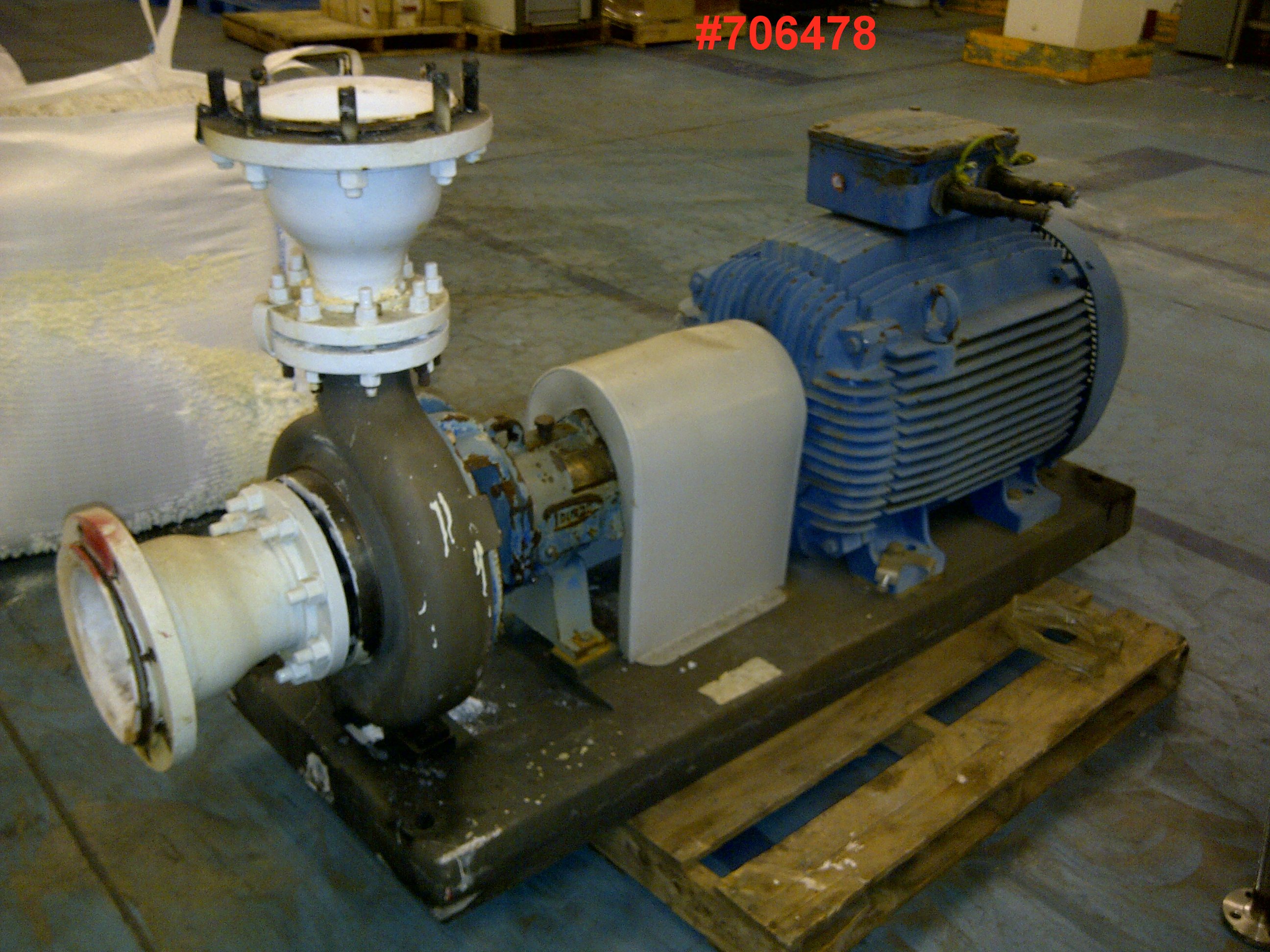 IPP# 706478, 240 m3/h (1,057 GPM)  Titanium Centrifugal Pump For Sale