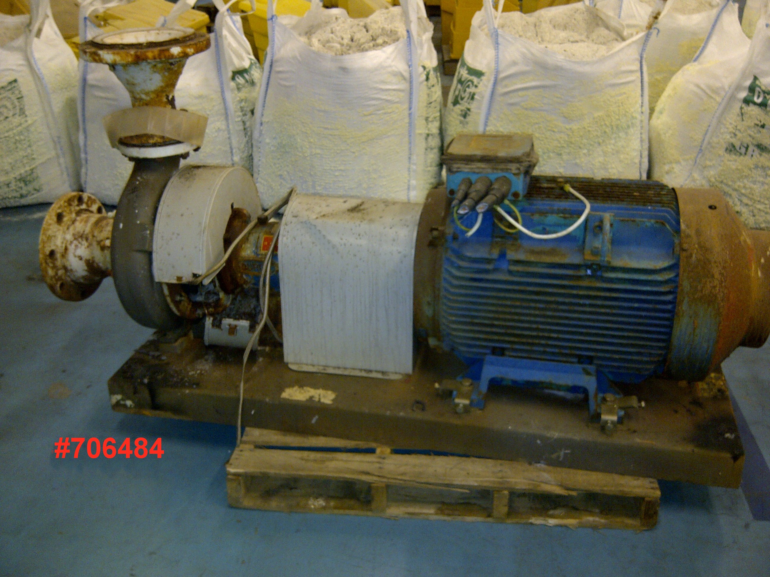 IPP# 706484, 240 m3/h (1,057 GPM)  Titanium Centrifugal Pump For Sale