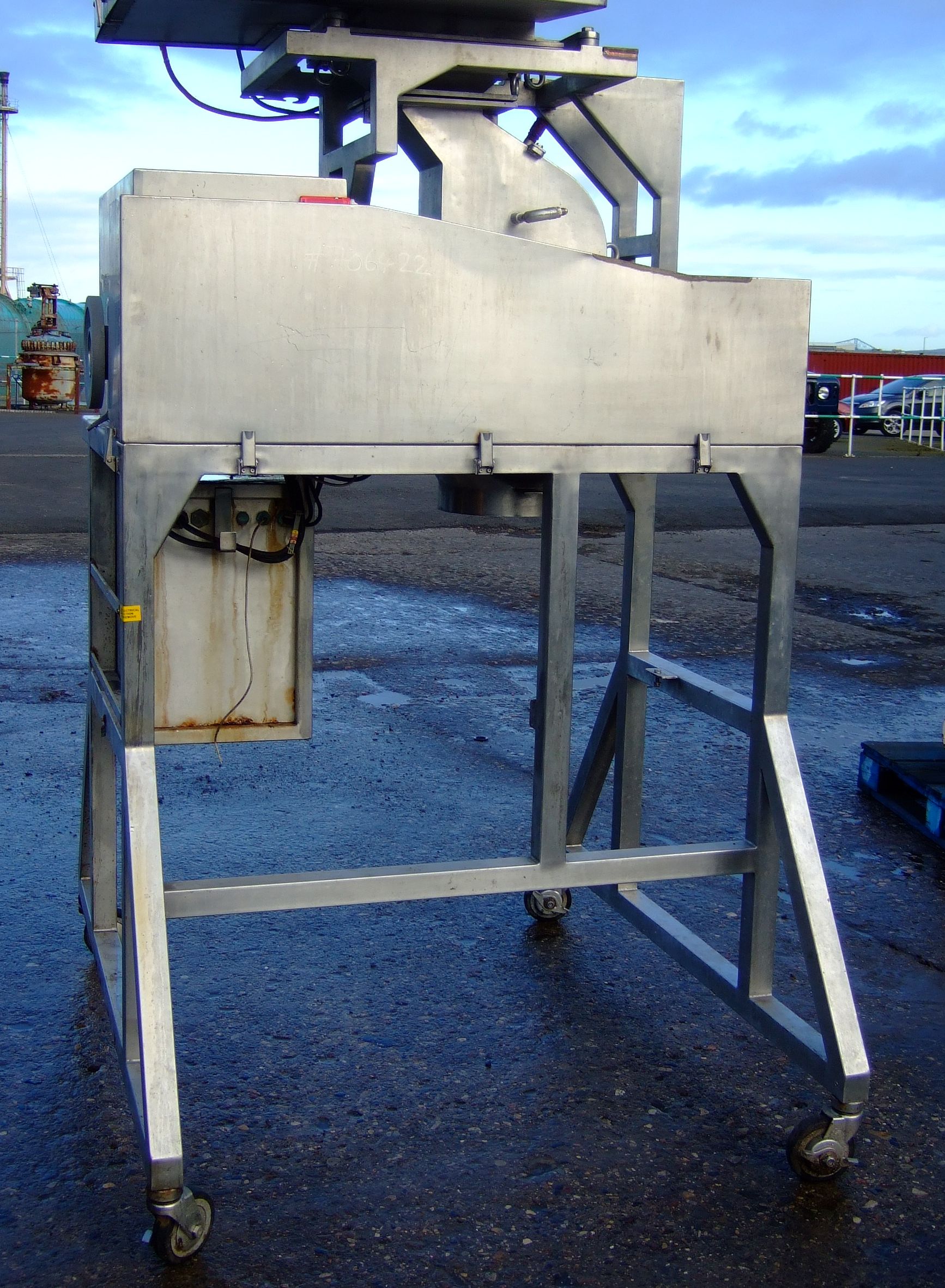 IPP# 706422, 1 kW (1.34 HP)  Stainless Steel 321 Granulator/Disintegrator Pulverizer For Sale