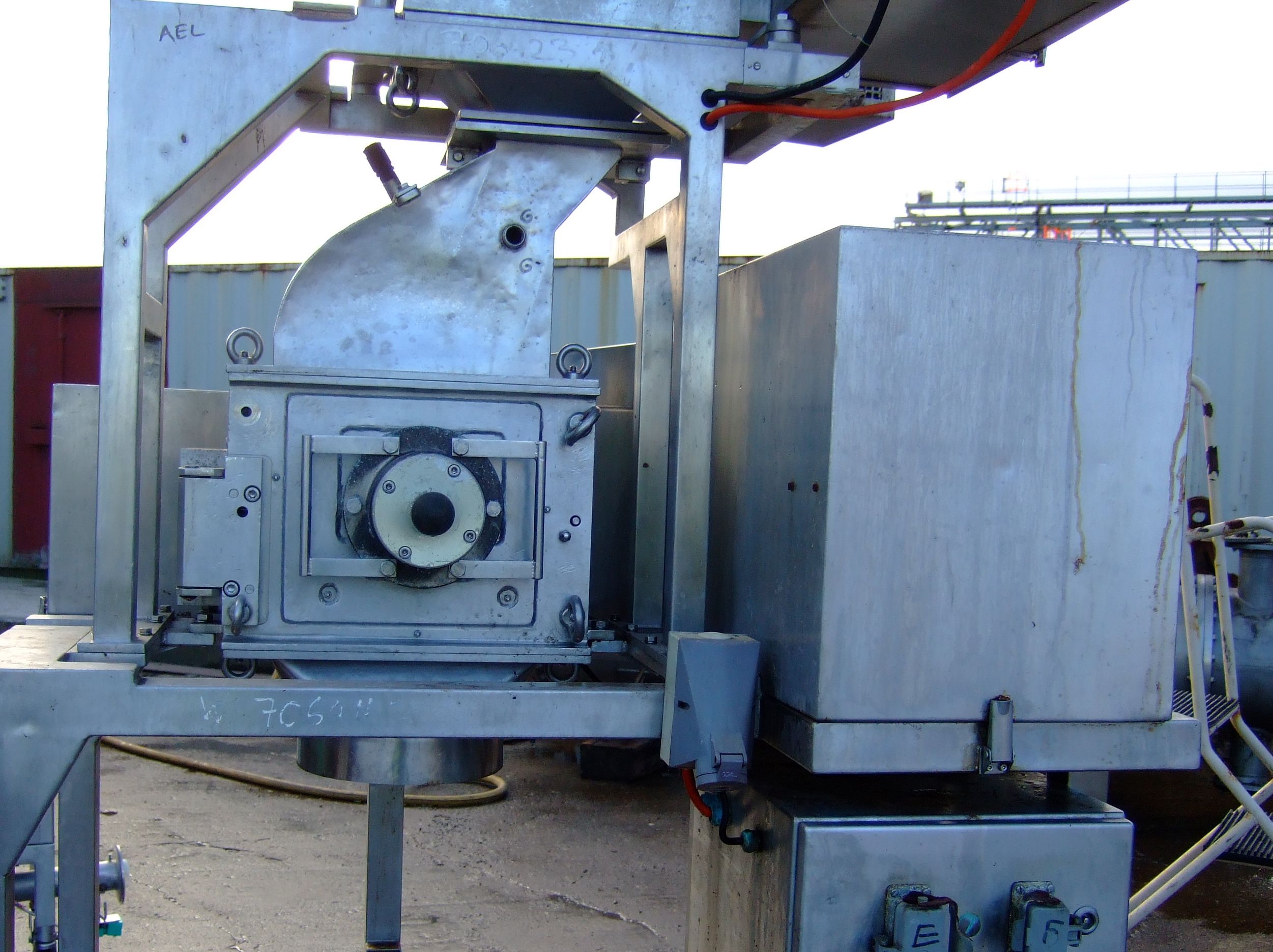 IPP# 706422, 1 kW (1.34 HP)  Stainless Steel 321 Granulator/Disintegrator Pulverizer For Sale