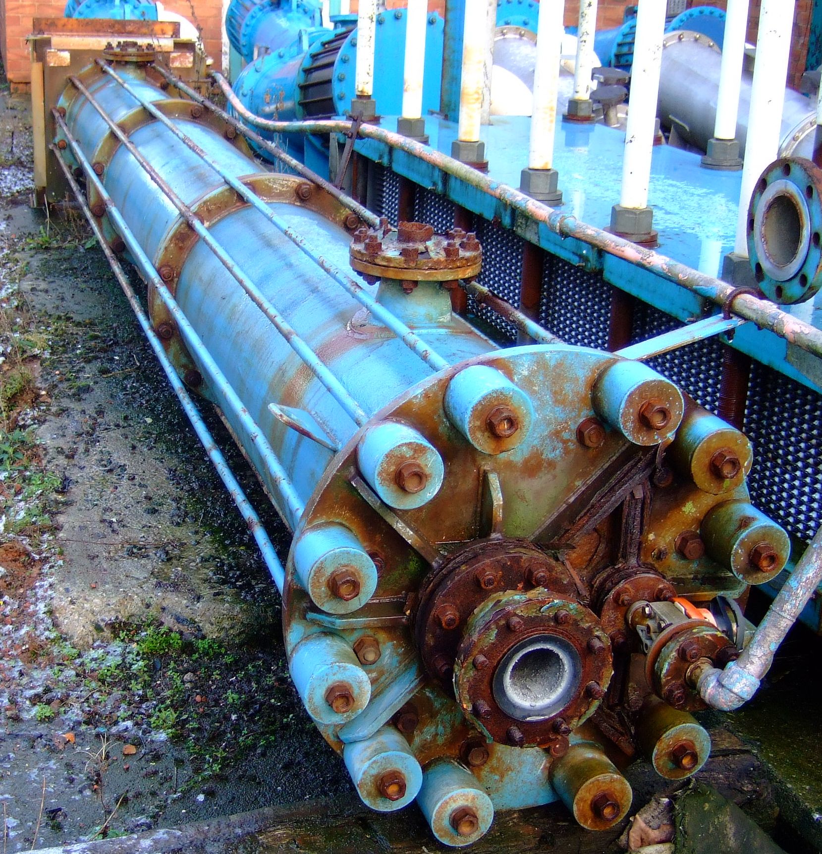 IPP# 706429, 21 m² (226 ft²)  Graphite Shell and Tube Heat Exchanger For Sale