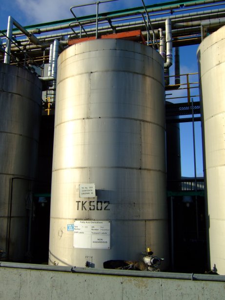 IPP# 706577, 35,000 L (9,246 gallons)  Stainless Steel 316  Tank For Sale