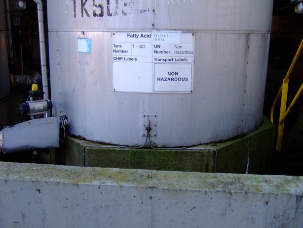 IPP# 706578, 35,000 L (9,246 gallons)  Stainless Steel 316  Tank For Sale