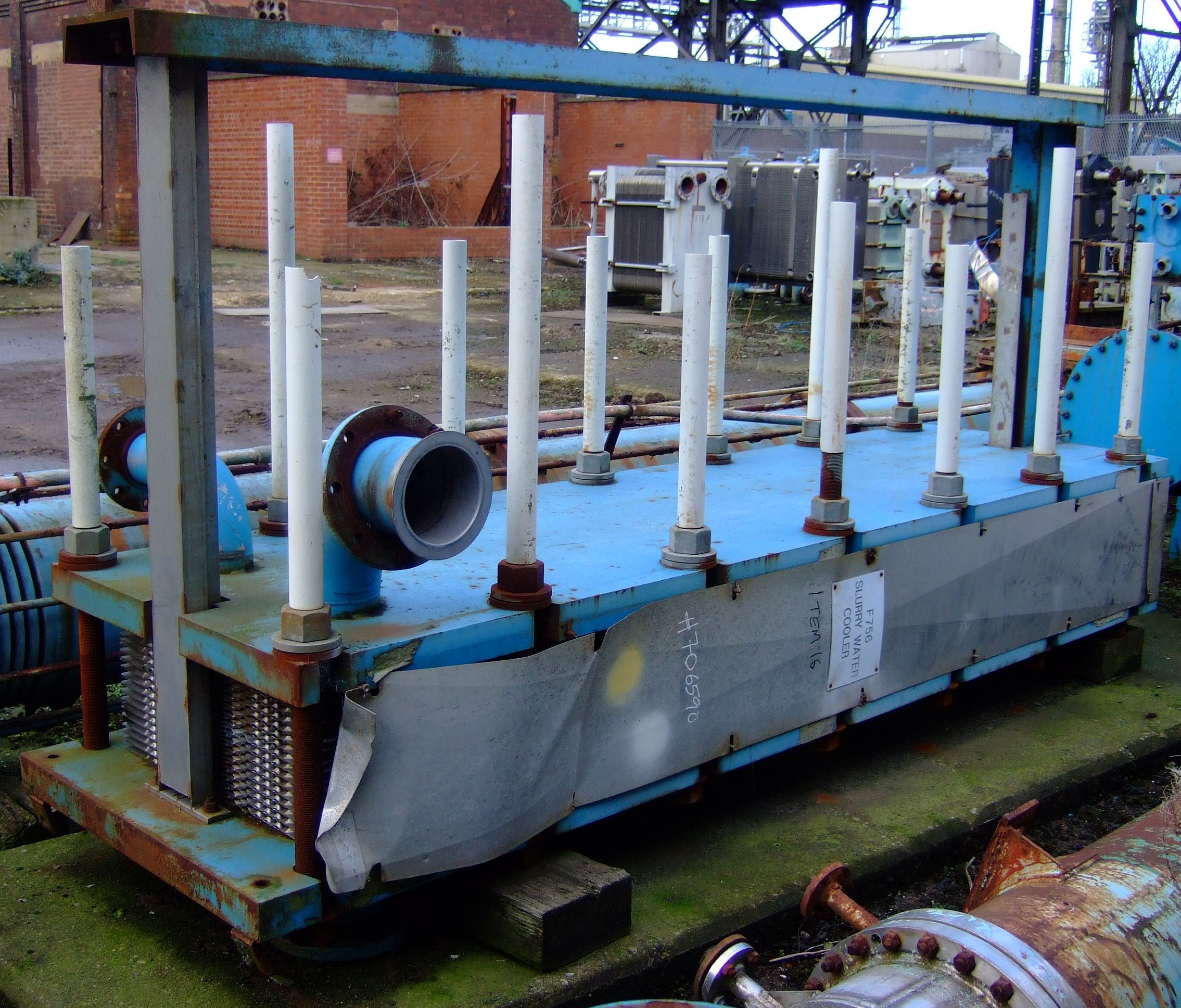 IPP# 706590, 53.1 m² (571.4 ft²)  Stainless Steel 316L Plate and Frame Heat Exchanger For Sale