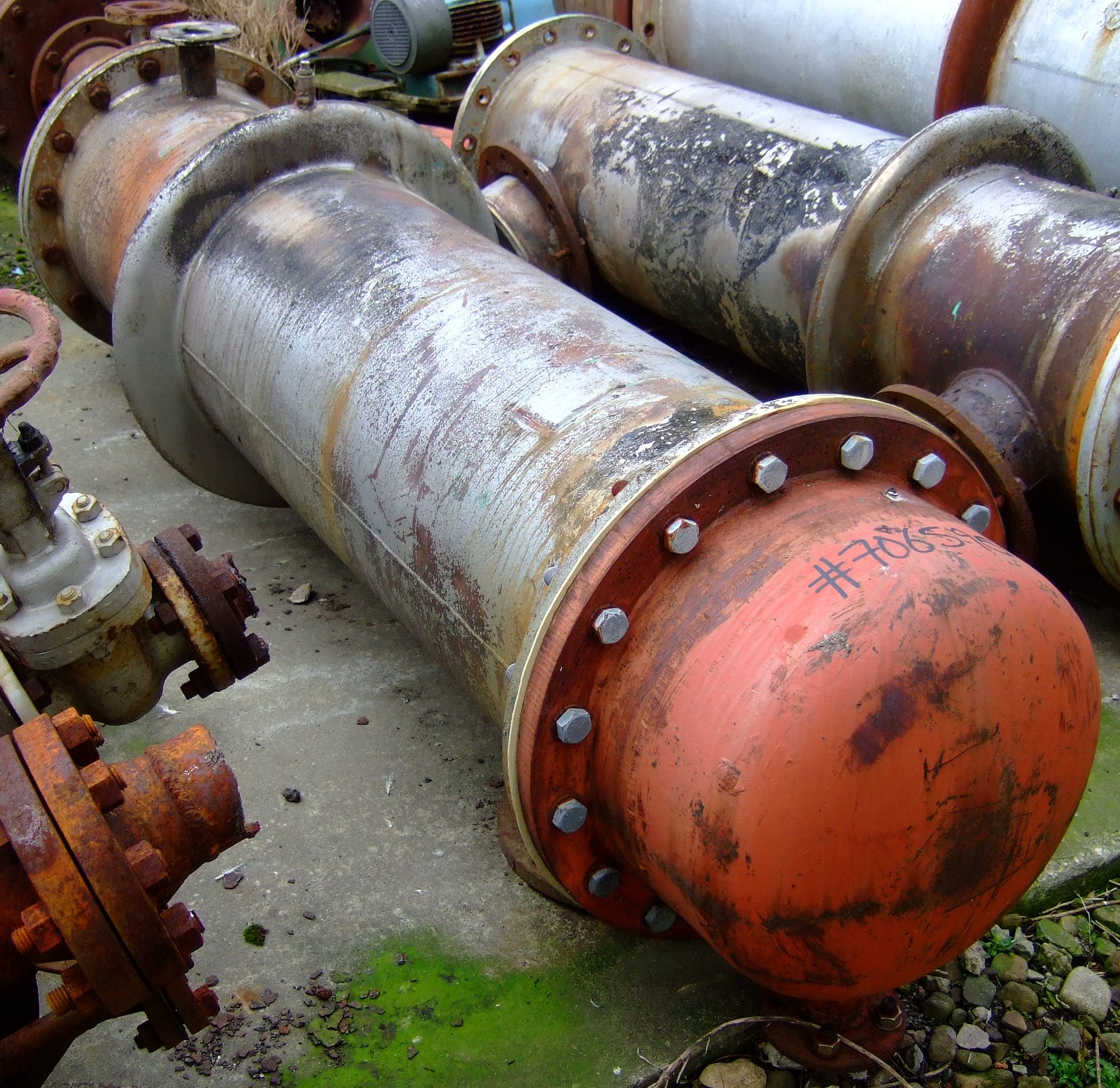 IPP# 706596, 10.3 m² (110.9 ft²)  Stainless Steel 316 Shell and Tube Heat Exchanger For Sale