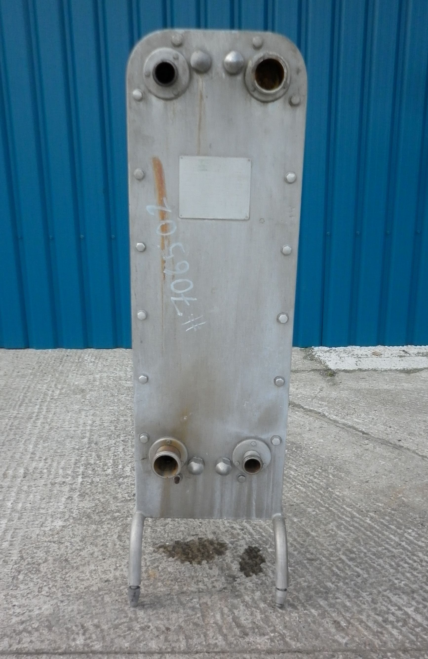 IPP# 706502, 7 m² (75.3 ft²)  Stainless Steel 304 Plate and Frame Heat Exchanger For Sale