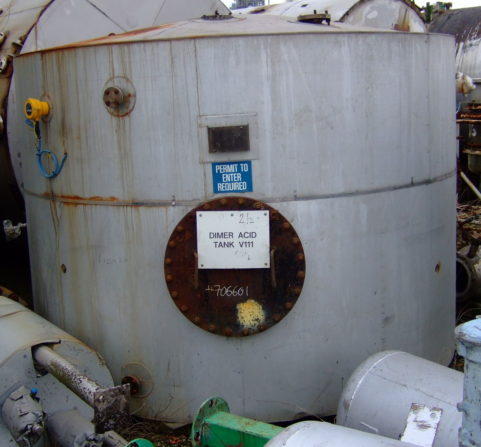 IPP# 706601, 11,000 L (2,906 gallons)  Stainless Steel 316  Tank For Sale