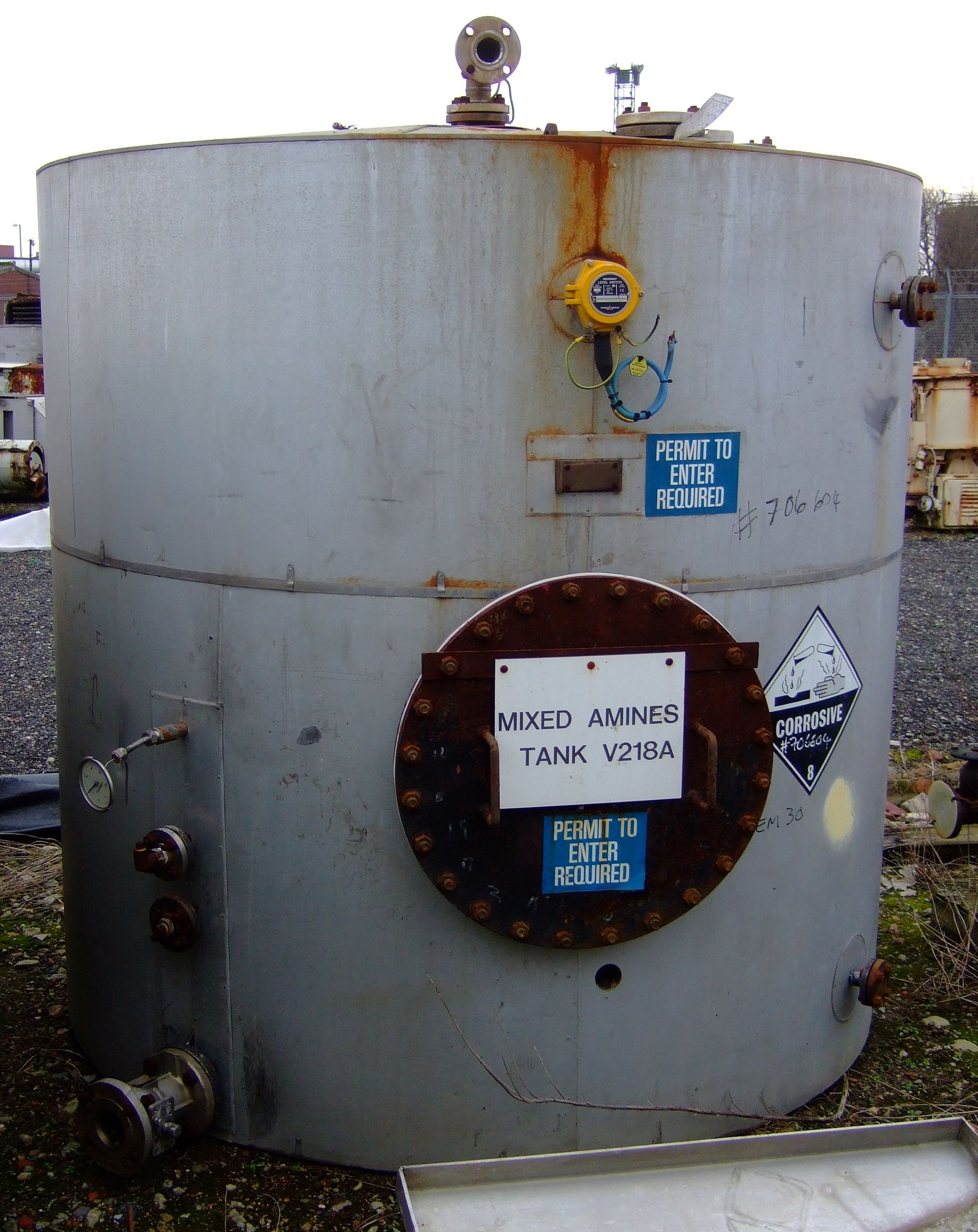 IPP# 706604, 5,200 L (1,374 gallons)  Stainless Steel 316  Tank For Sale