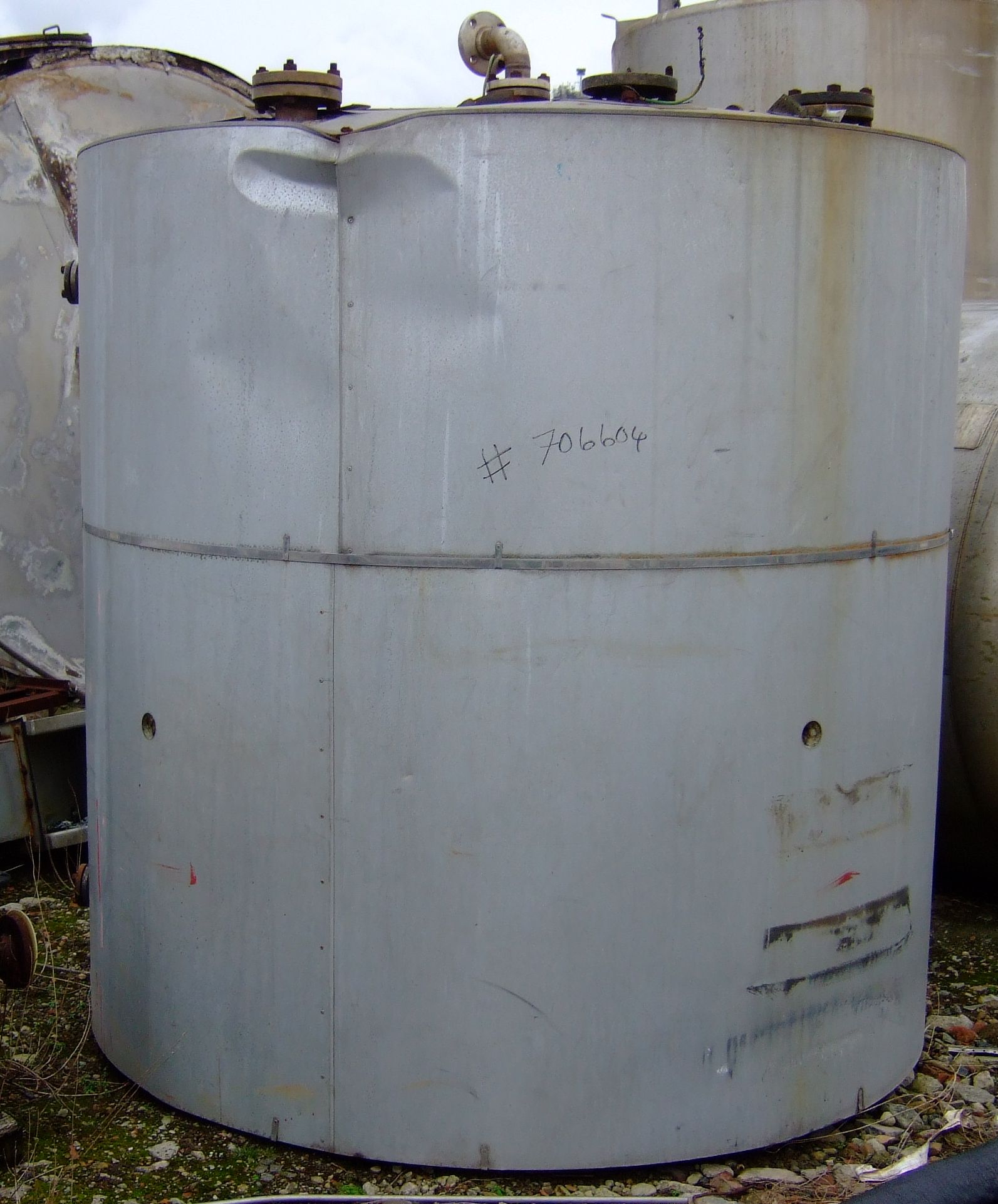 IPP# 706604, 5,200 L (1,374 gallons)  Stainless Steel 316  Tank For Sale