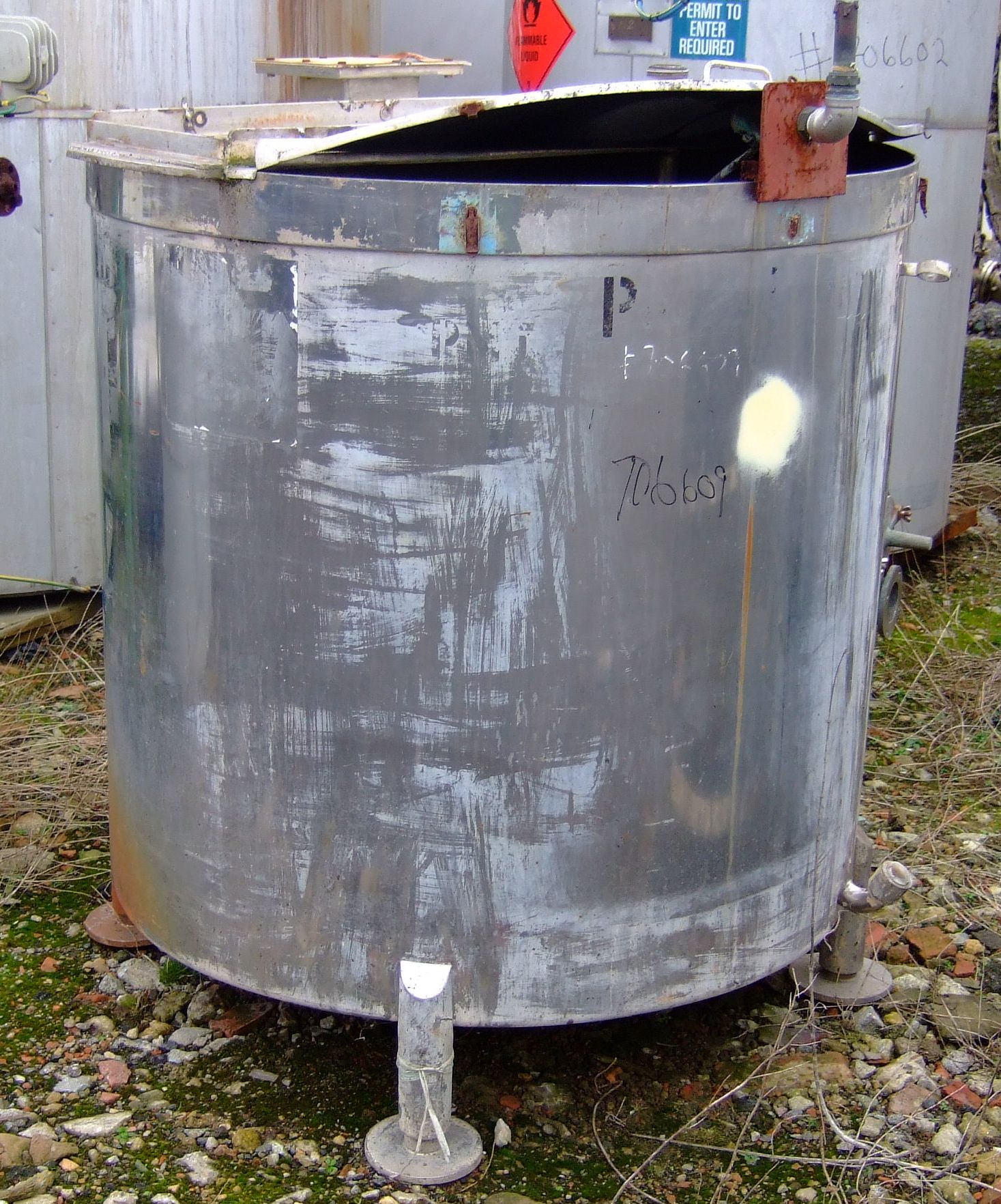 IPP# 706609, 1,250 L (330.2 gallons)  Stainless Steel 316  Tank For Sale