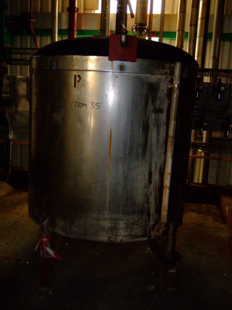 IPP# 706609, 1,250 L (330.2 gallons)  Stainless Steel 316  Tank For Sale