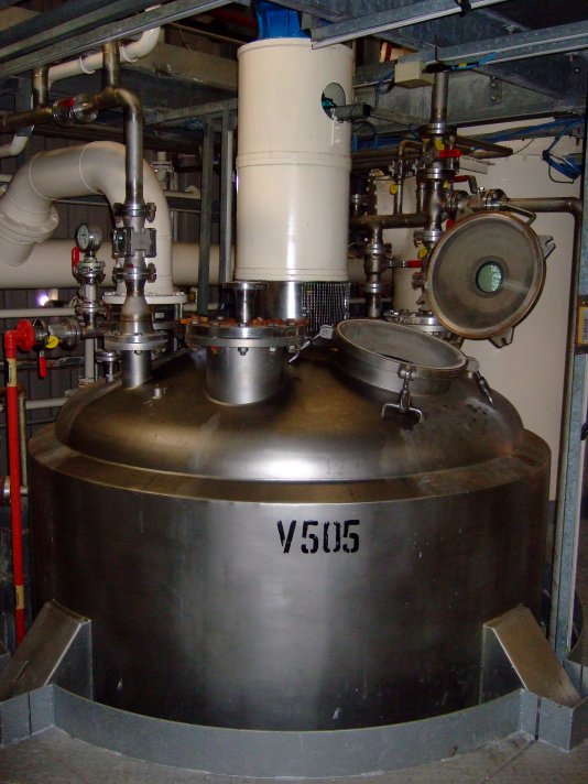 IPP# 706744, 5,900 L (1,559 gallons)  Stainless Steel 316 Batch-Type Agitated Reactor For Sale