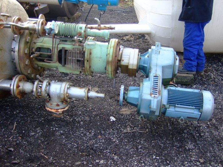 Stainless Steel 316 Clad Gjettermann & Nielsen Batch-Type Agitated Reactor - IPP# 706715