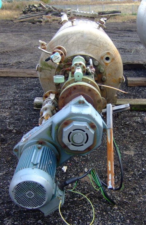 Stainless Steel 316 Clad Gjettermann & Nielsen Batch-Type Agitated Reactor - IPP# 706715