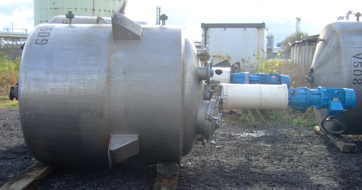 Stainless Steel 316 JENS OLSEN Batch-Type Agitated Reactor - IPP# 706719