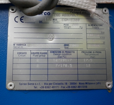 IPP# 706854,   Stainless Steel 316L  Still For Sale