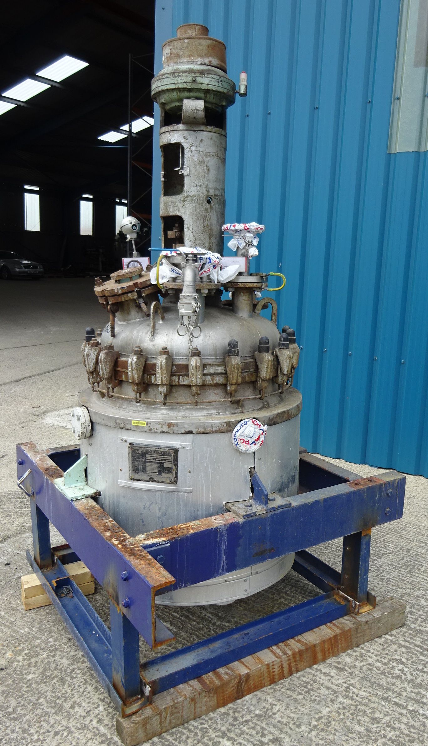 IPP# 706860, 250 L (66 gallons)  Stainless Steel 316 Batch-Type Agitated Reactor For Sale