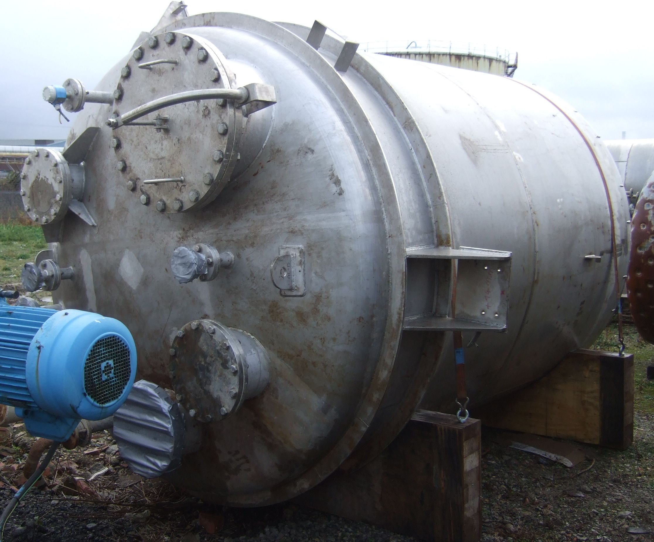 Stainless Steel 304 Constructiebedrijf Verkouille  Tank - IPP# 706877