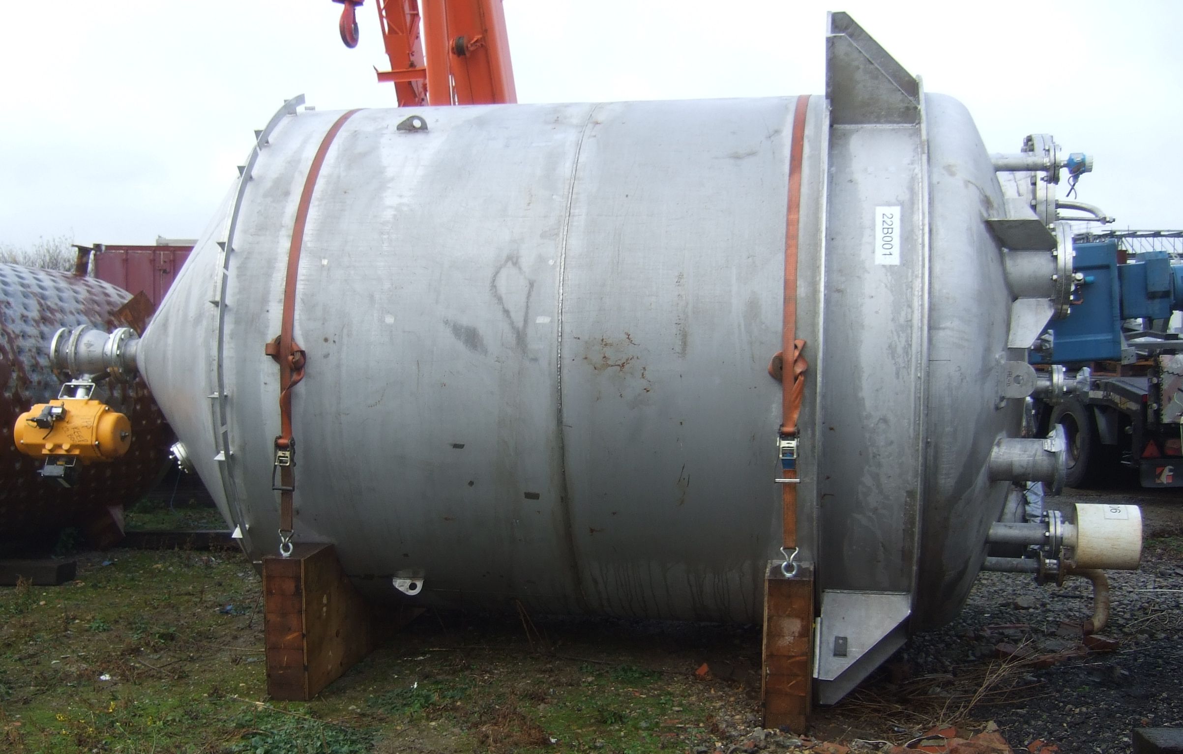 Stainless Steel 304 Constructiebedrijf Verkouille  Tank - IPP# 706877