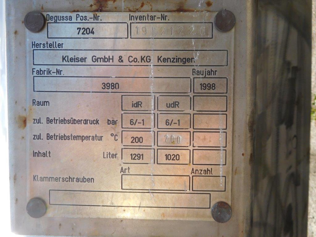 IPP# 706886, 9,400 kg/h (20,723 lb/h)  Stainless Steel 316 Rising/Falling Film Evaporator For Sale