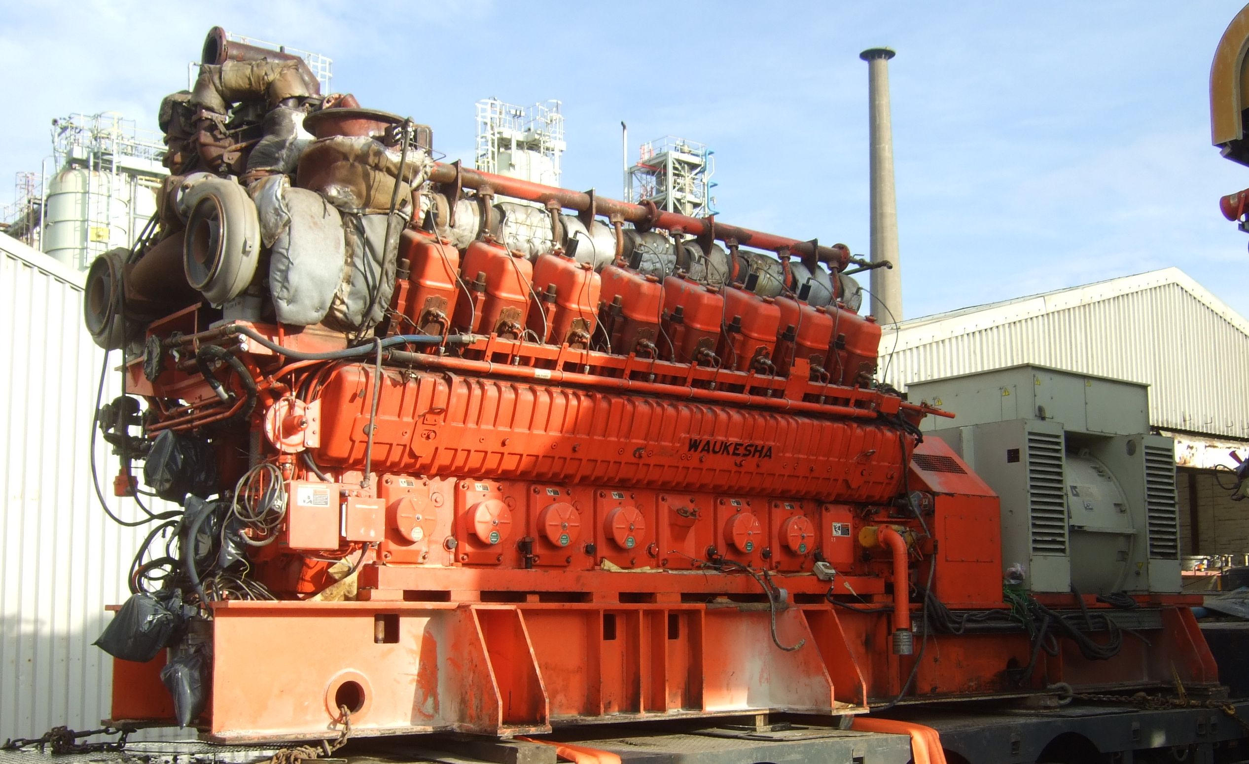 IPP# 706827, 3.4 MW  Carbon Steel  Power Generator For Sale