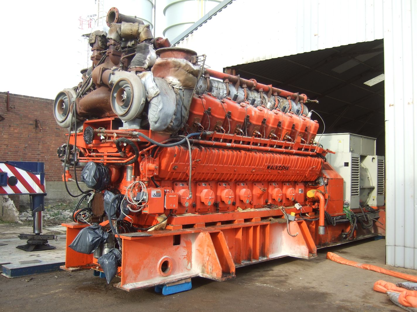 IPP# 706827, 3.4 MW  Carbon Steel  Power Generator For Sale