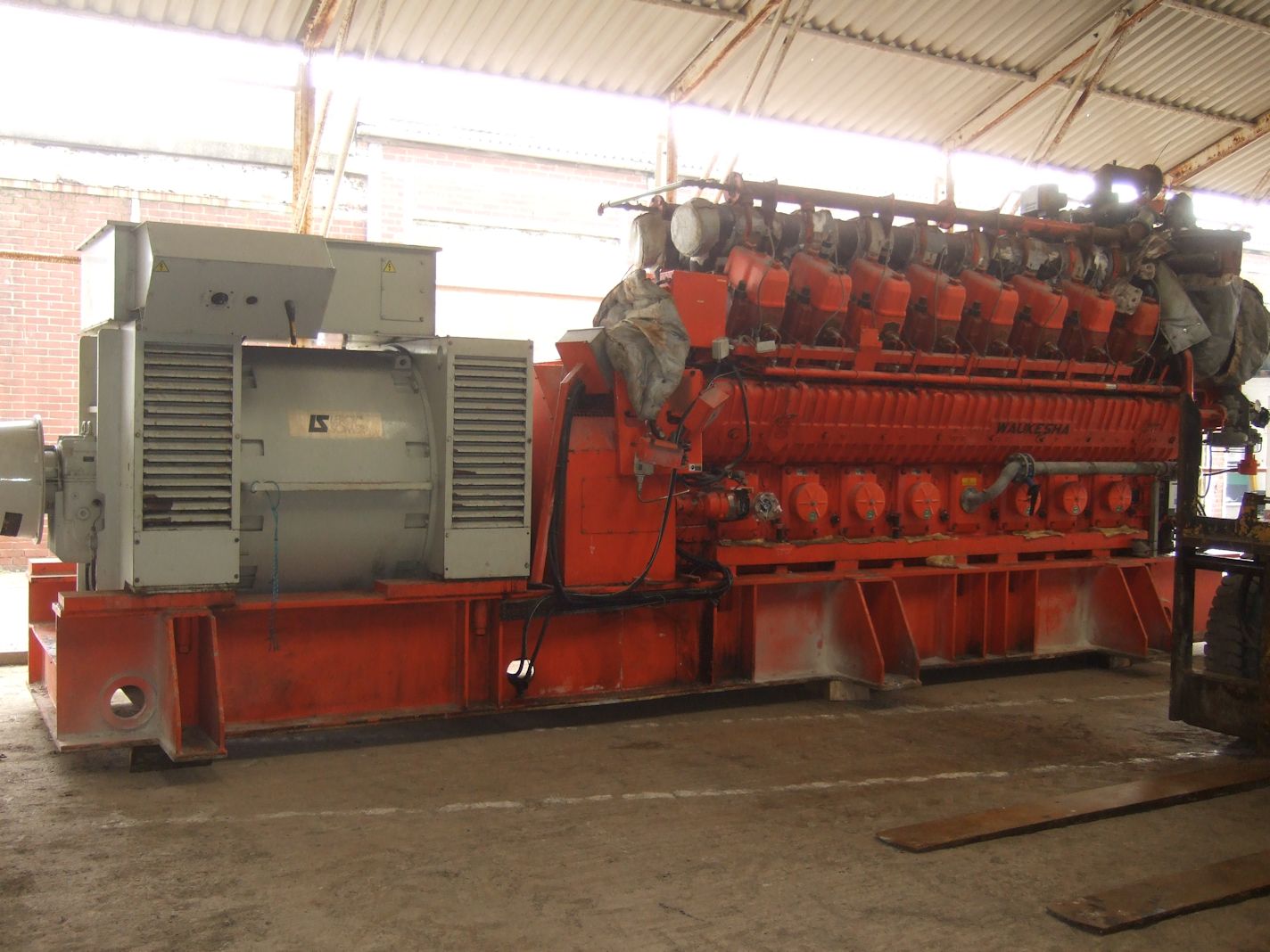 IPP# 706827, 3.4 MW  Carbon Steel  Power Generator For Sale