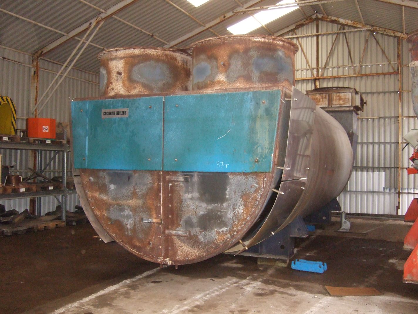 IPP# 706829, 5,010 kg/h (11,045 lb/h)   Steam Boiler For Sale