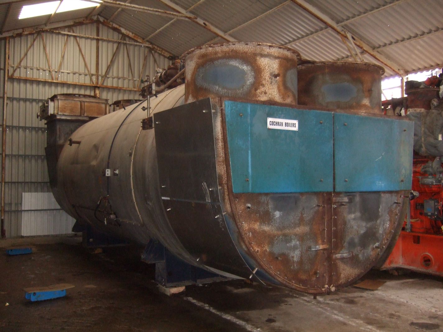 IPP# 706829, 5,010 kg/h (11,045 lb/h)   Steam Boiler For Sale