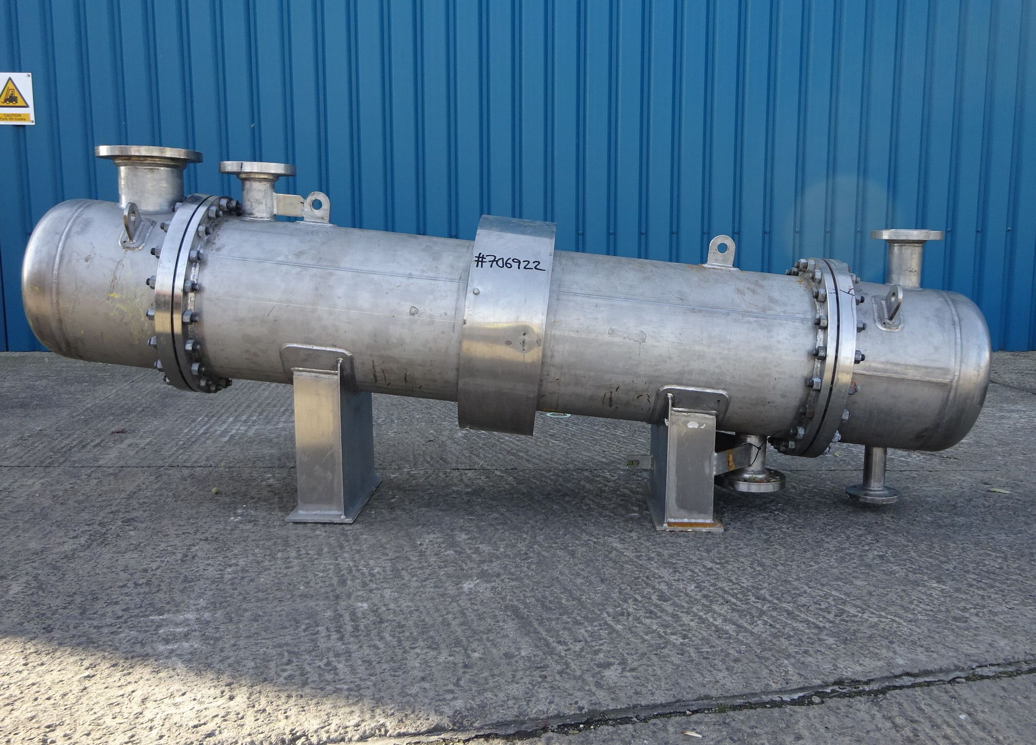 IPP# 706922, 24 m² (258.3 ft²)  Hastelloy - C276 Shell and Tube Heat Exchanger For Sale