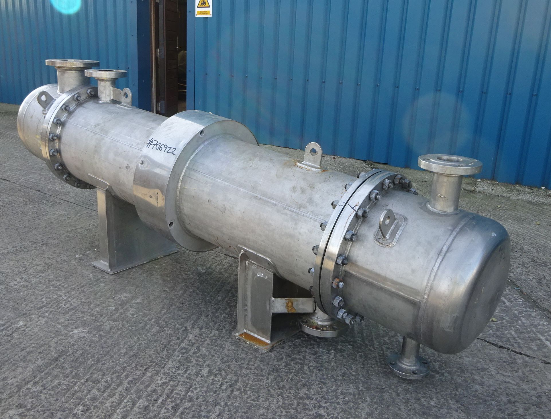 IPP# 706922, 24 m² (258.3 ft²)  Hastelloy - C276 Shell and Tube Heat Exchanger For Sale