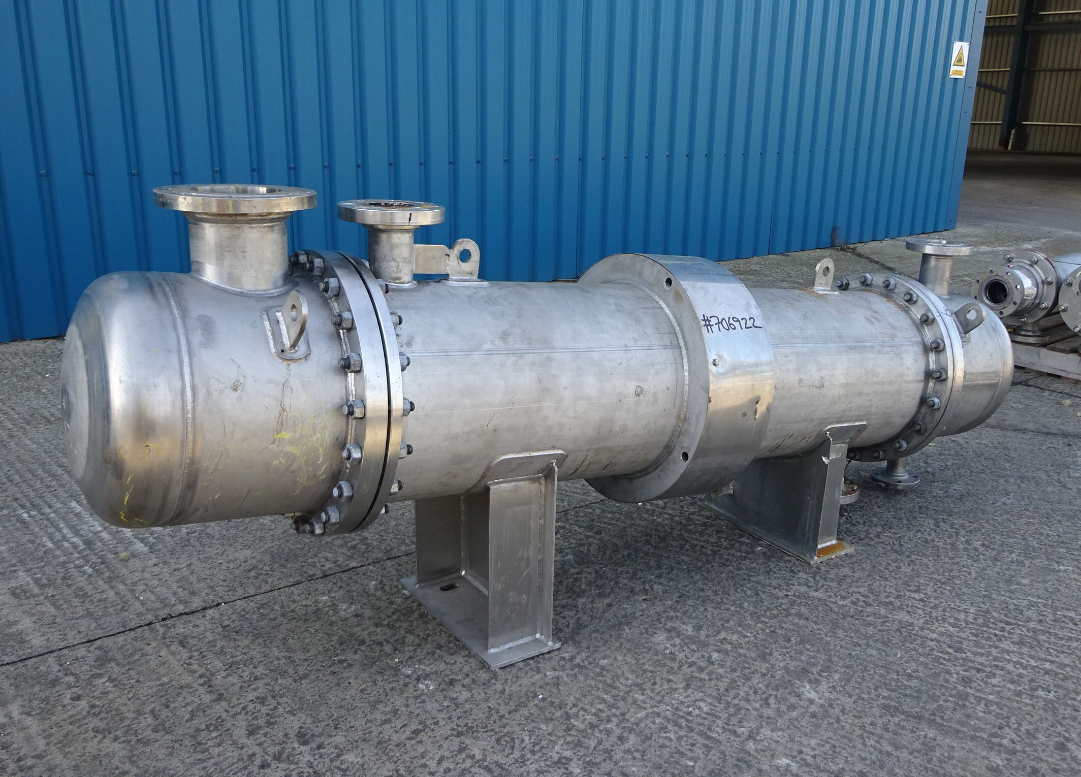 IPP# 706922, 24 m² (258.3 ft²)  Hastelloy - C276 Shell and Tube Heat Exchanger For Sale