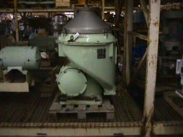 IPP# 70446, 11 kW (14.8 HP)    Centrifuge-Disc Bowl For Sale