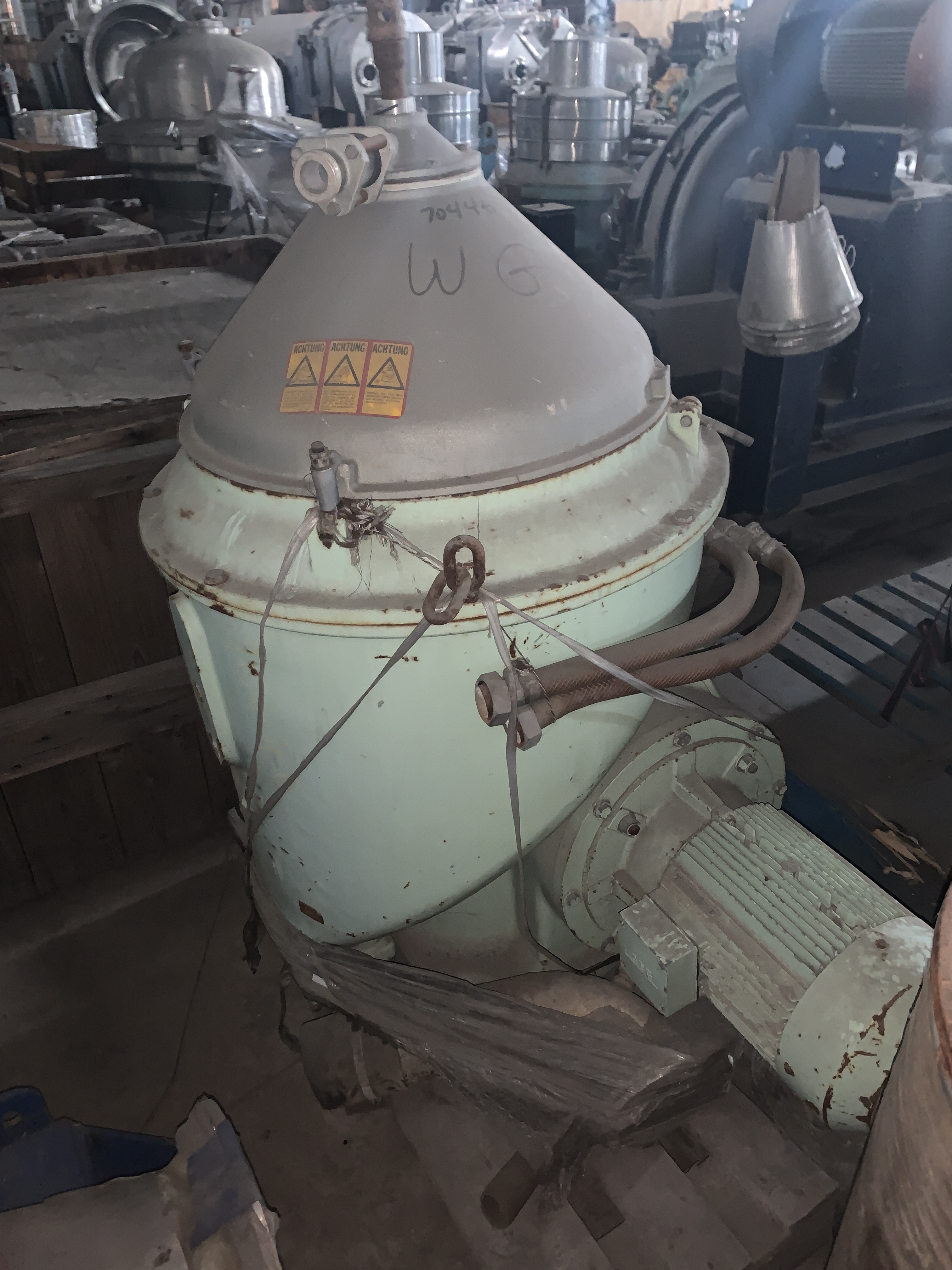 Alfa Laval MOPX209-TGT-24 Centrifuge-Disc Bowl - IPP# 70446