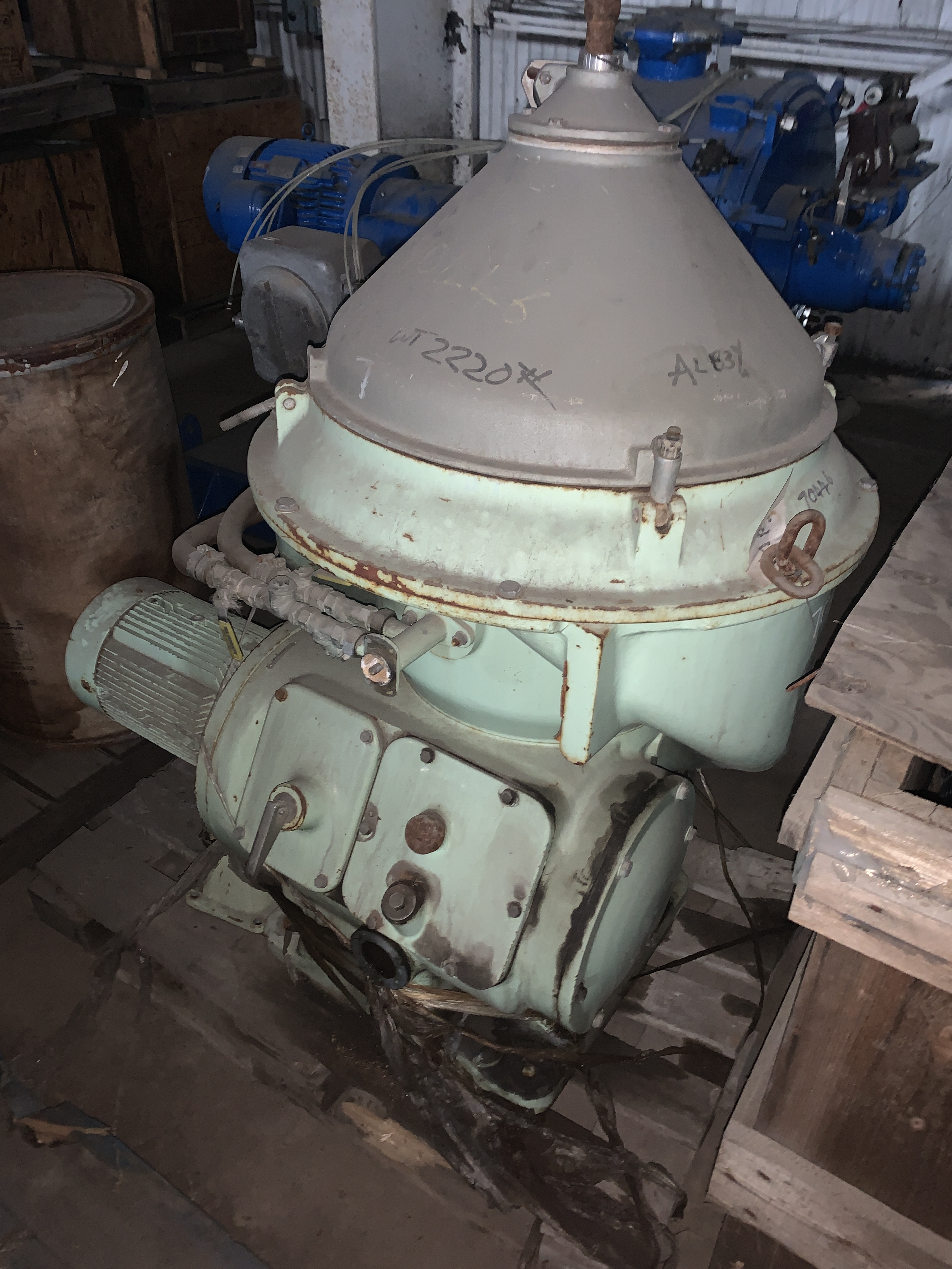 Alfa Laval MOPX209-TGT-24 Centrifuge-Disc Bowl - IPP# 70446
