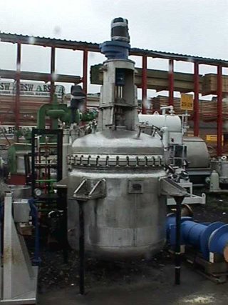  Stainless Steel 316 Batch-Type Agitated Reactor