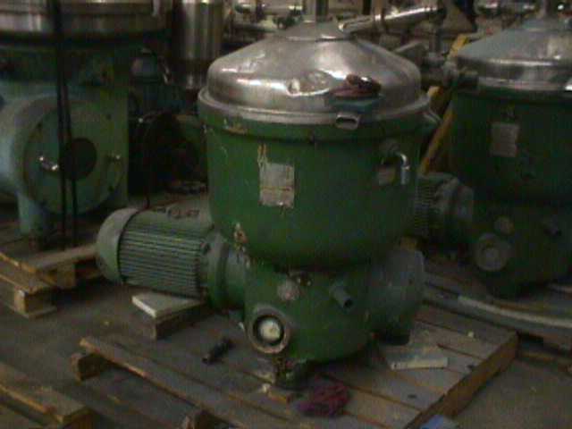 IPP# 70590, 10 kW (13.4 HP)  Stainless Steel Other  Centrifuge-Disc Bowl For Sale