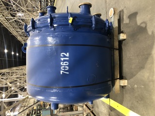Glasslined Pfaudler ELL Series Batch-Type Agitated Reactor
