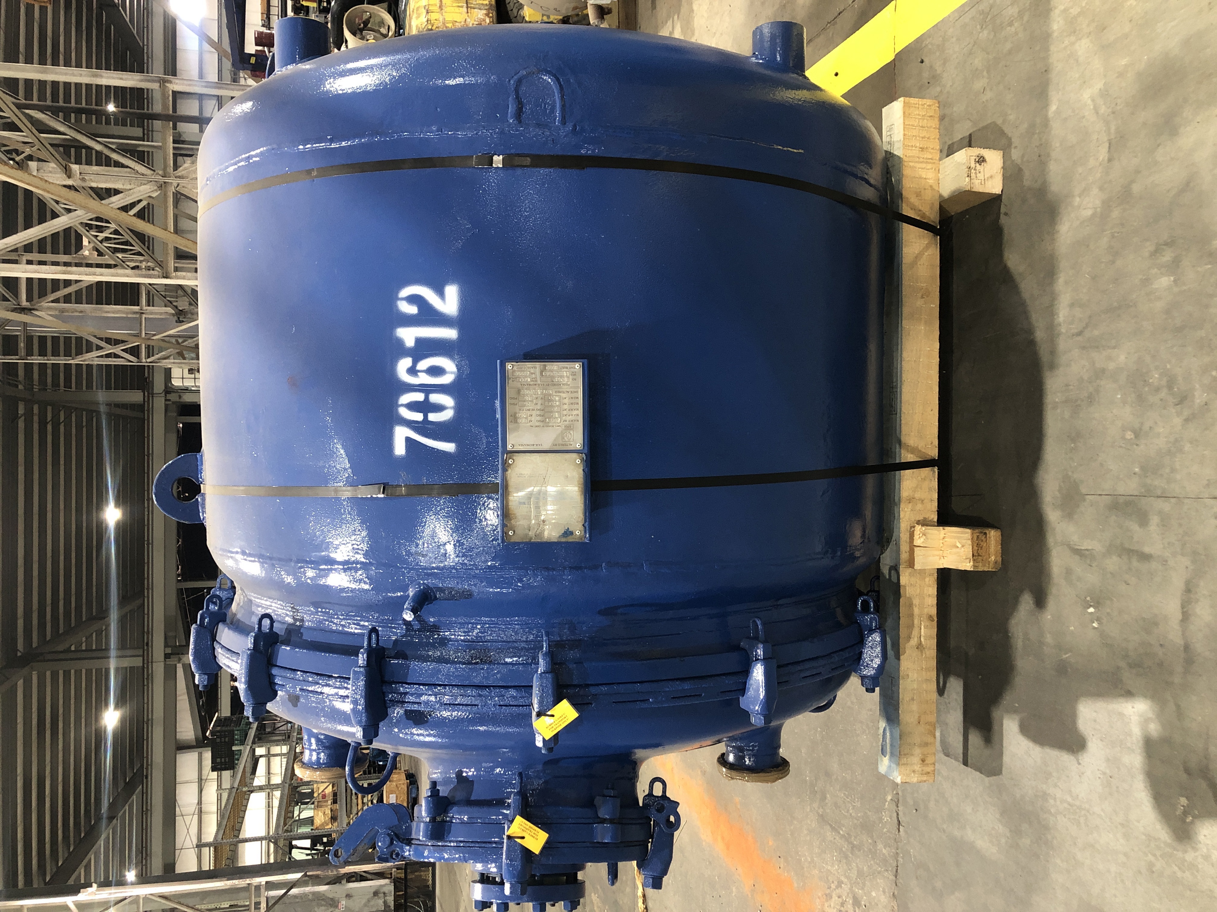 Glasslined Pfaudler ELL Series Batch-Type Agitated Reactor - IPP# 70612