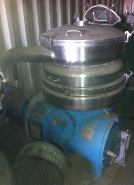 IPP# 70801, 37.3 kW (50 HP) Unused Stainless Steel Other  Centrifuge-Disc Bowl For Sale