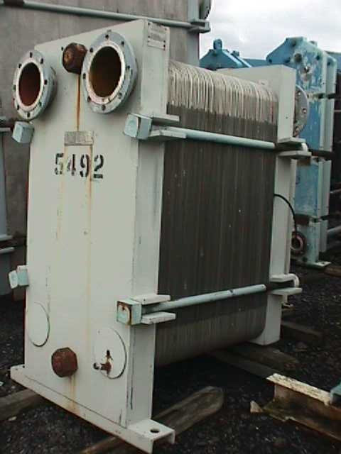 IPP# 701171, 93 m² (1,001 ft²)  Stainless Steel 321 Plate and Frame Heat Exchanger For Sale