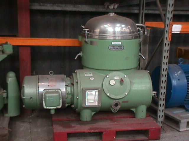 IPP# 702930, 19 kW (25.5 HP) Unused Stainless Steel 316  Centrifuge-Disc Bowl For Sale