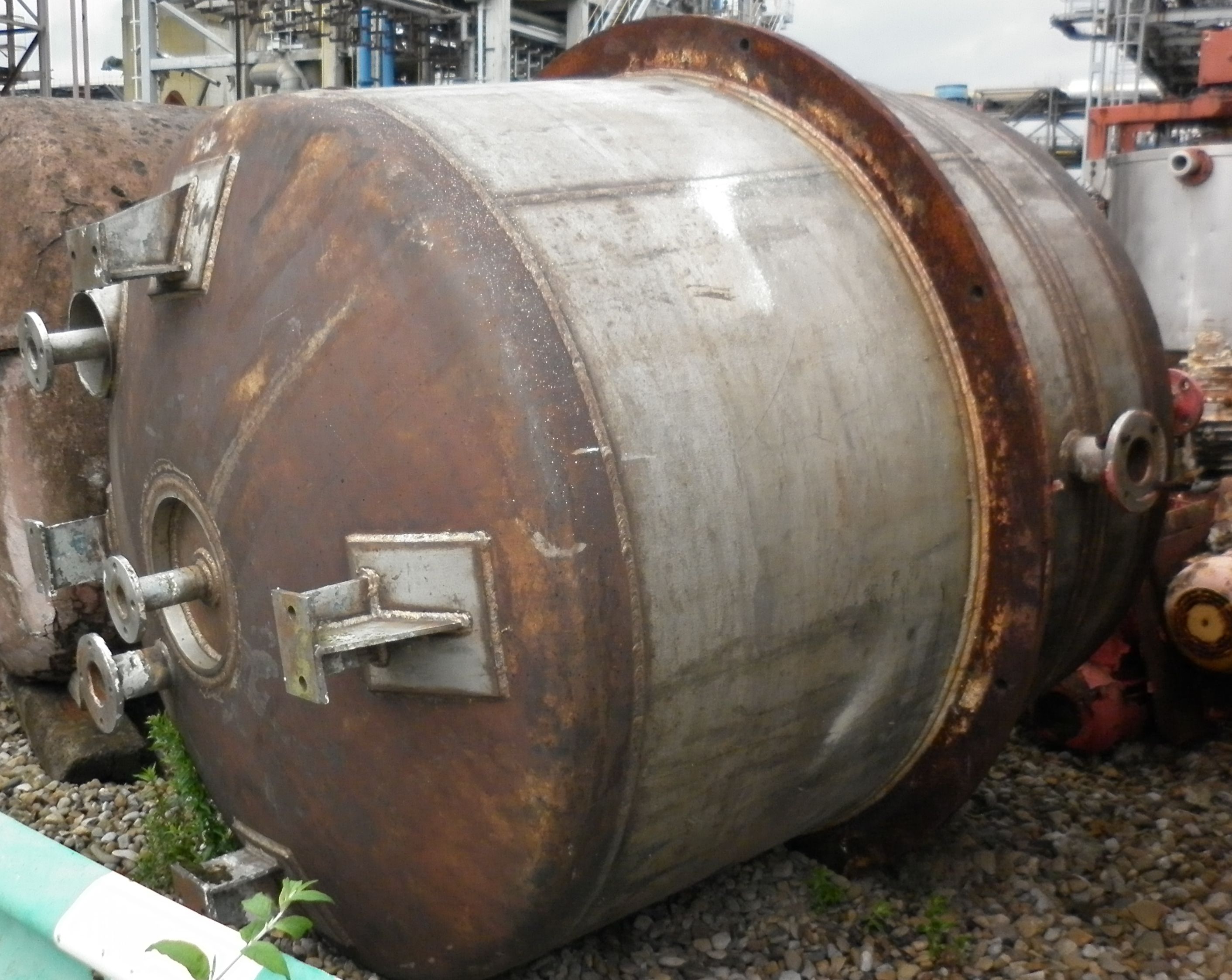 IPP# 703653, 3,407 L (900 gallons)  Stainless Steel 304 Batch-Type Agitated Reactor For Sale