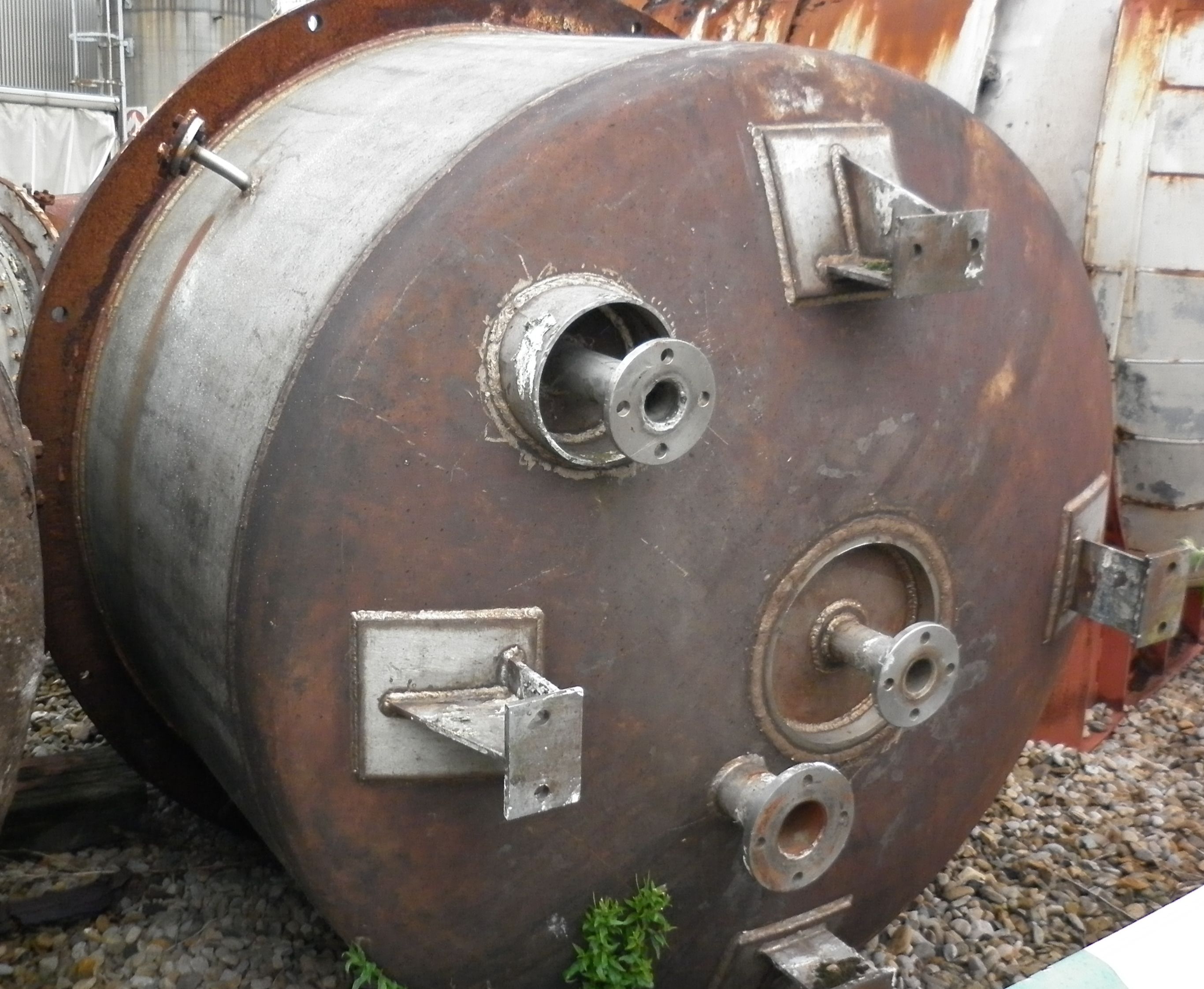 IPP# 703653, 3,407 L (900 gallons)  Stainless Steel 304 Batch-Type Agitated Reactor For Sale