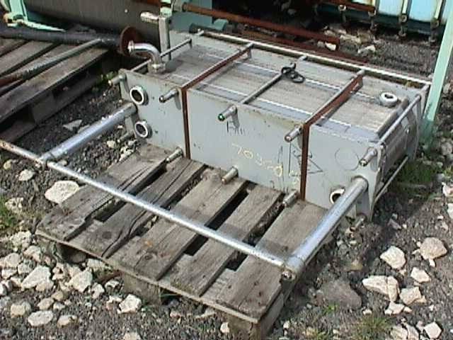 IPP# 703604, 14.8 m² (159.3 ft²)  Stainless Steel 316 Plate and Frame Heat Exchanger For Sale