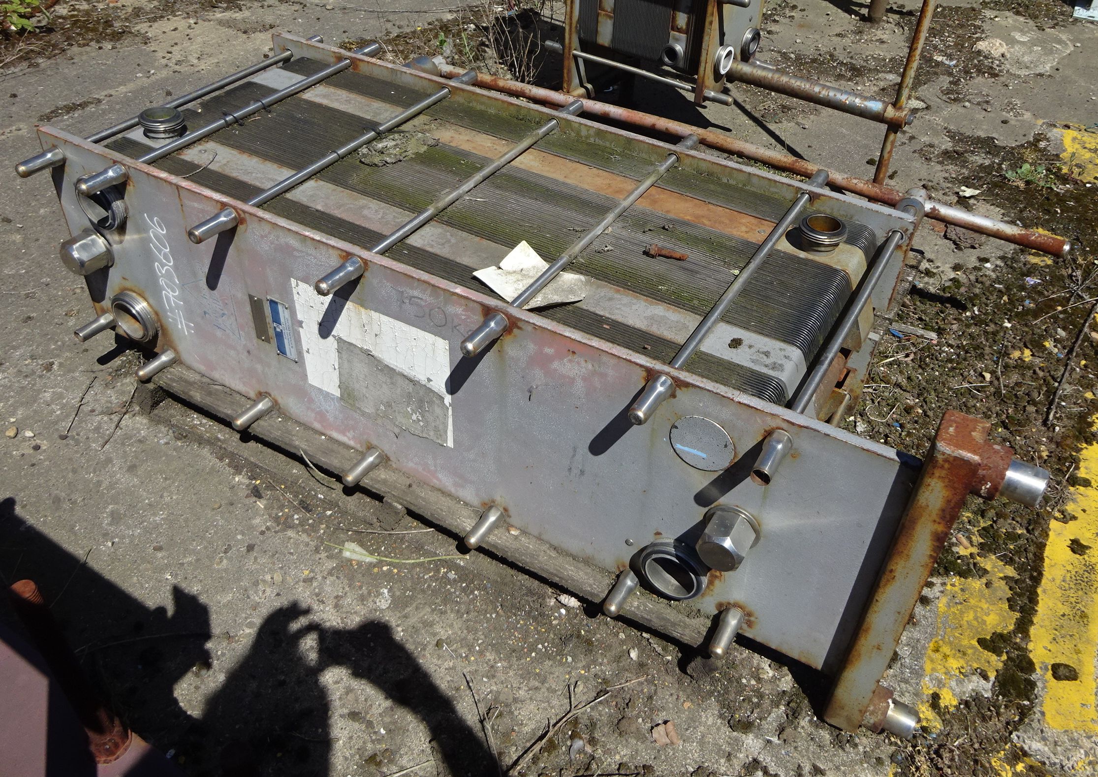 IPP# 703606, 30.7 m² (330.5 ft²)  Stainless Steel 304 Plate and Frame Heat Exchanger For Sale