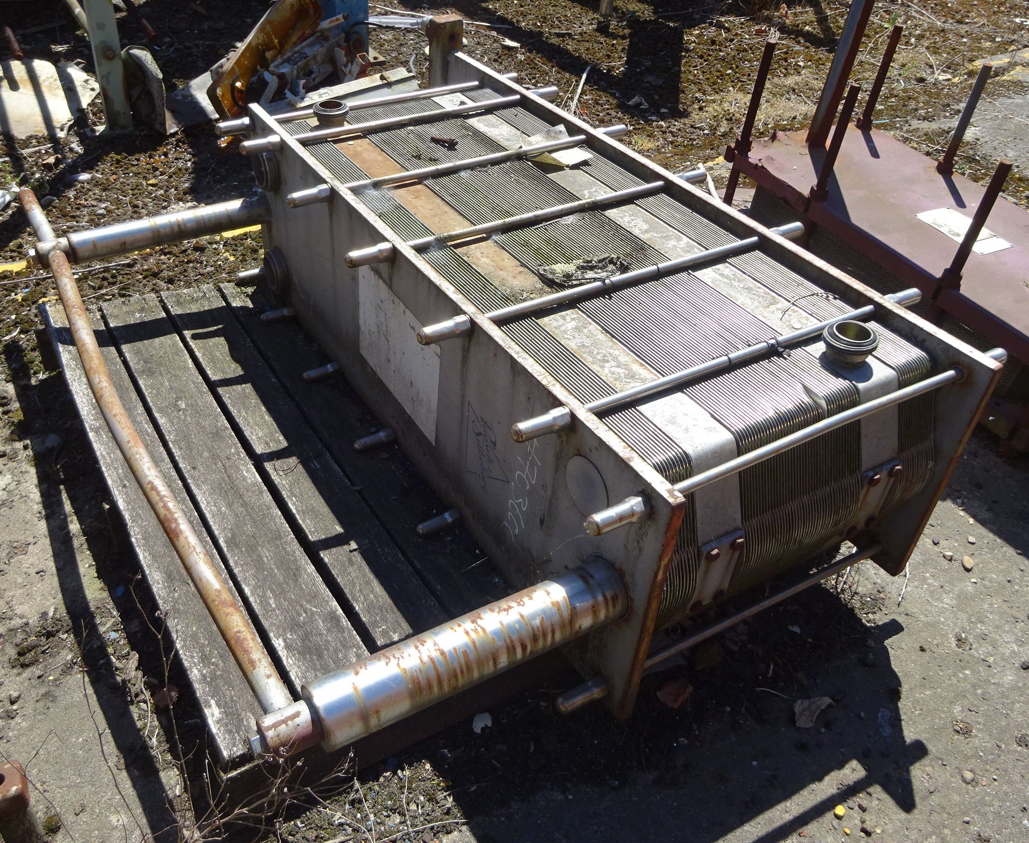 IPP# 703606, 30.7 m² (330.5 ft²)  Stainless Steel 304 Plate and Frame Heat Exchanger For Sale