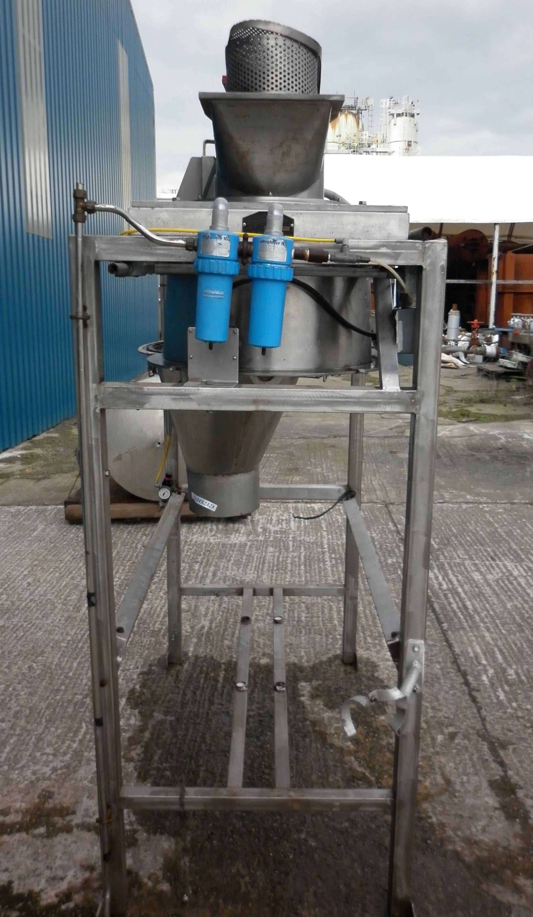 IPP# 703633, 5.4 kW (7.3 HP)  Stainless Steel 316 Hammer Pulverizer For Sale