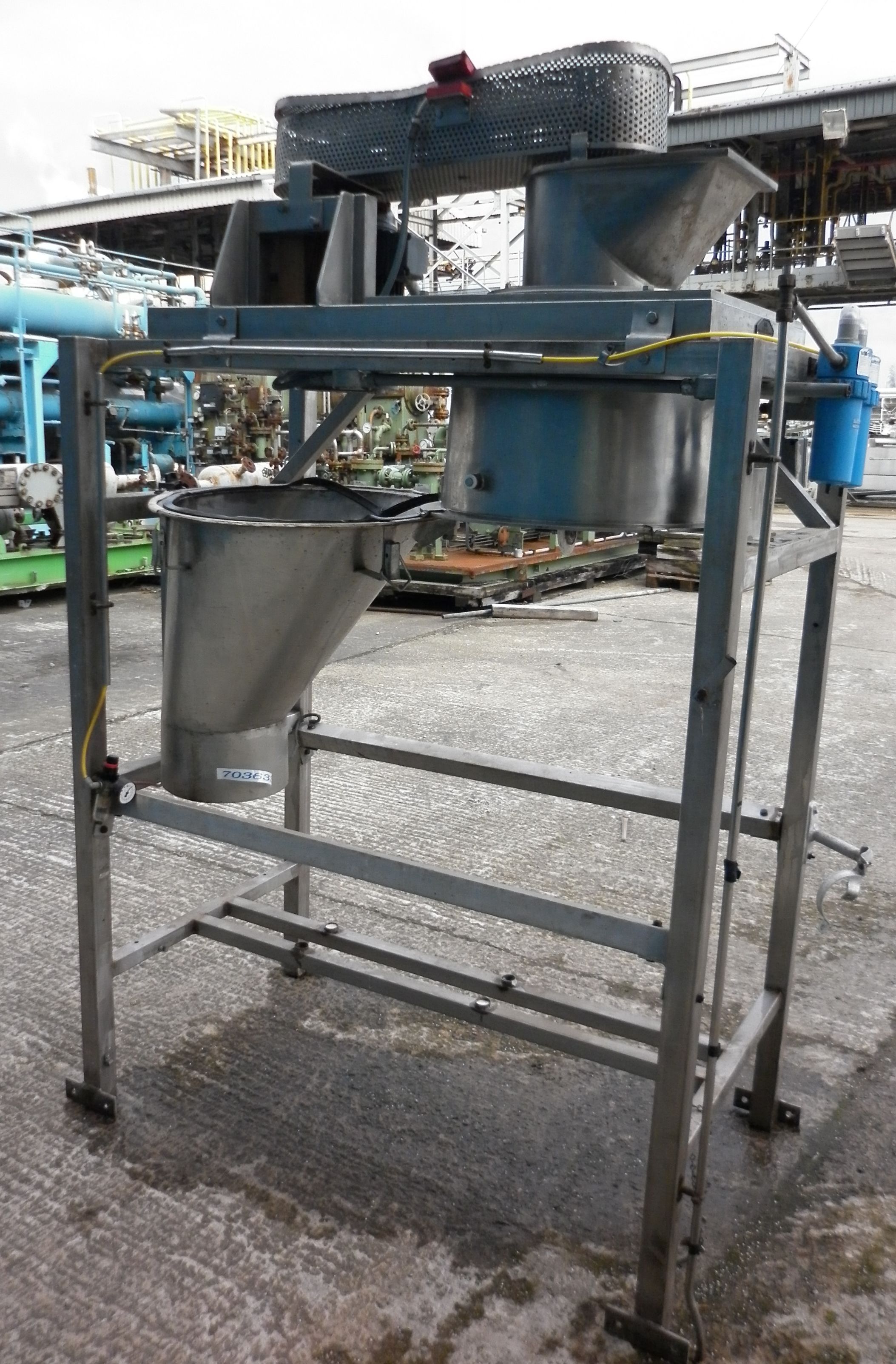 IPP# 703633, 5.4 kW (7.3 HP)  Stainless Steel 316 Hammer Pulverizer For Sale